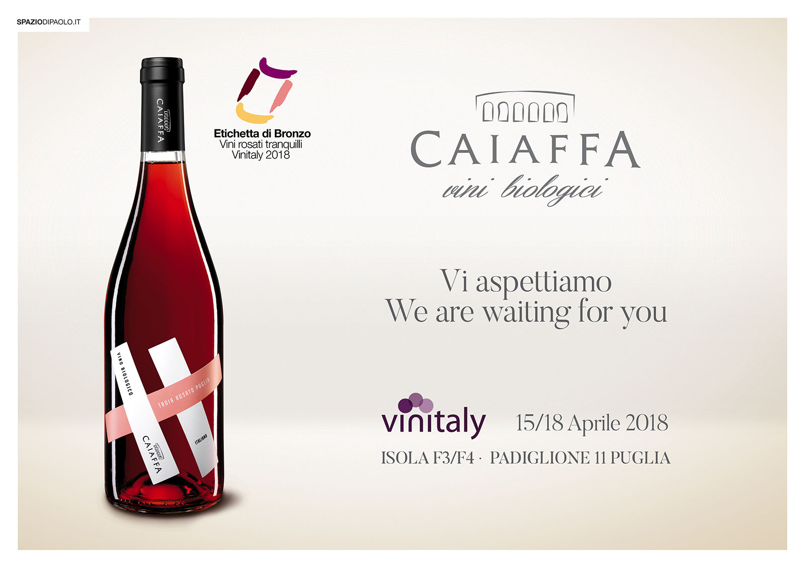 Vinitaly 2018 – We are waiting for you